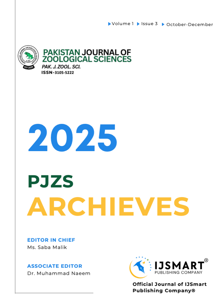 Pakistan Journal of Zoological Sciences – Volume 1, Issue 3 (2025)